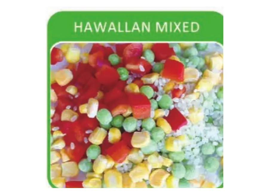 Hawaiian Mixed Vegetables from the Deesheng Food catalogue