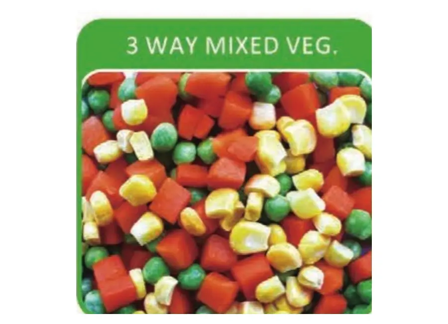 3-way Mixed Vegetables from the Deesheng Food catalogue