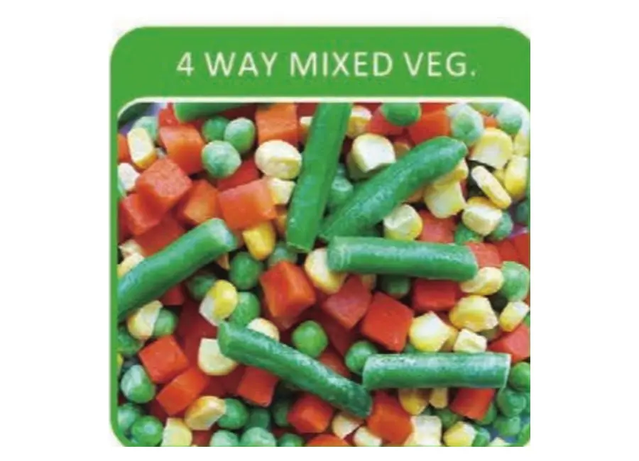 4-way Mixed Vegetables from the Deesheng Food catalogue