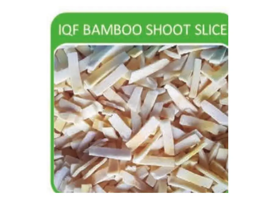 IQF Bamboo Shoot Slices from the Deesheng Food catalogue