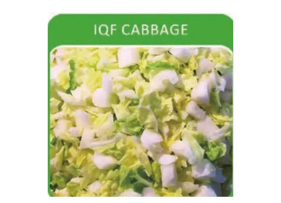 IQF Cabbage from the Deesheng Food catalogue