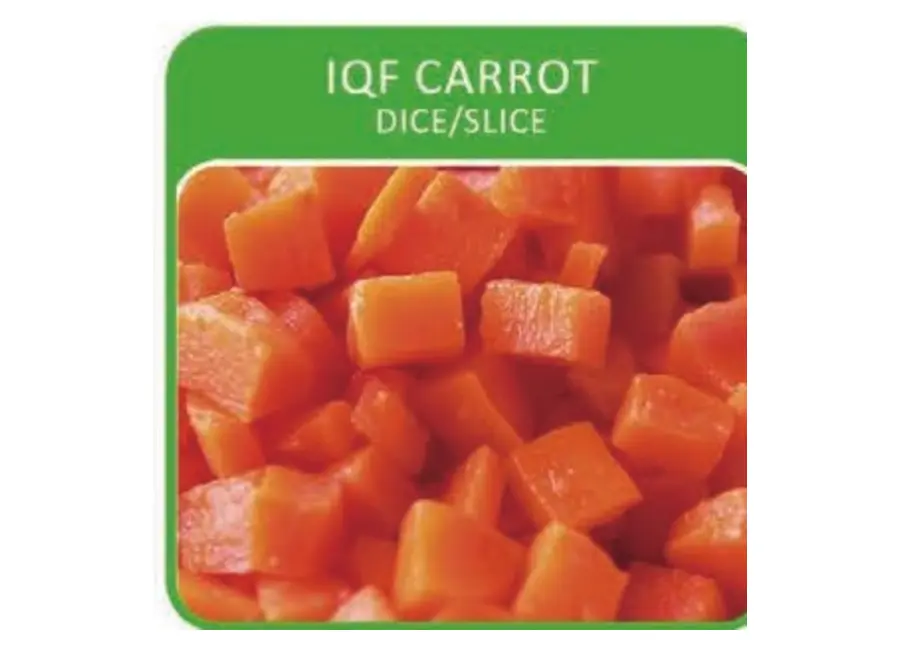 IQF Carrot — Dice / Slice from the Deesheng Food catalogue
