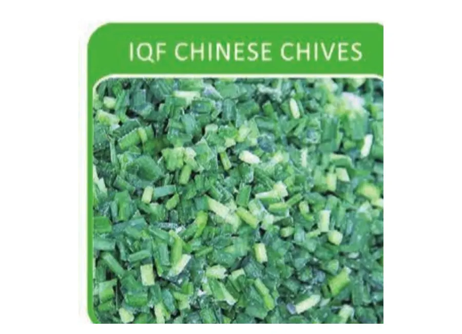 IQF Chinese Chives from the Deesheng Food catalogue