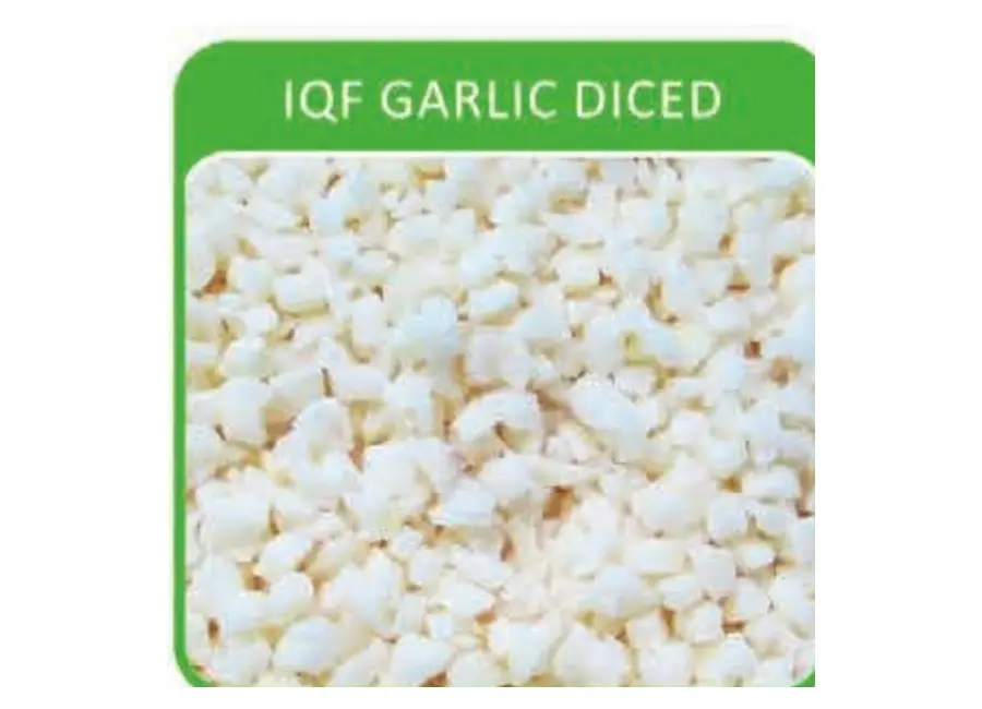 IQF Garlic — Diced from the Deesheng Food catalogue