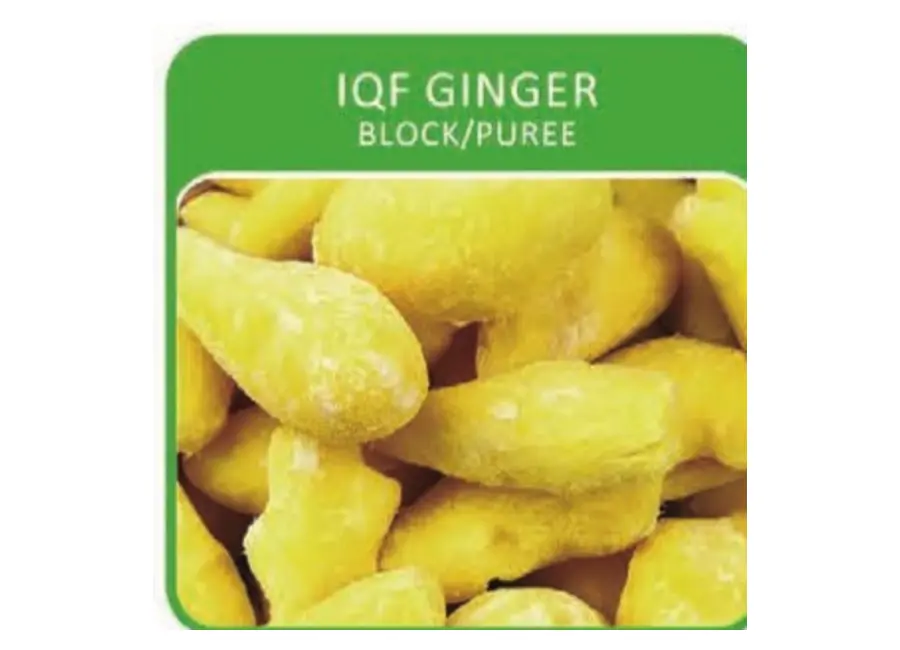 IQF Ginger — Block / Purée from the Deesheng Food catalogue