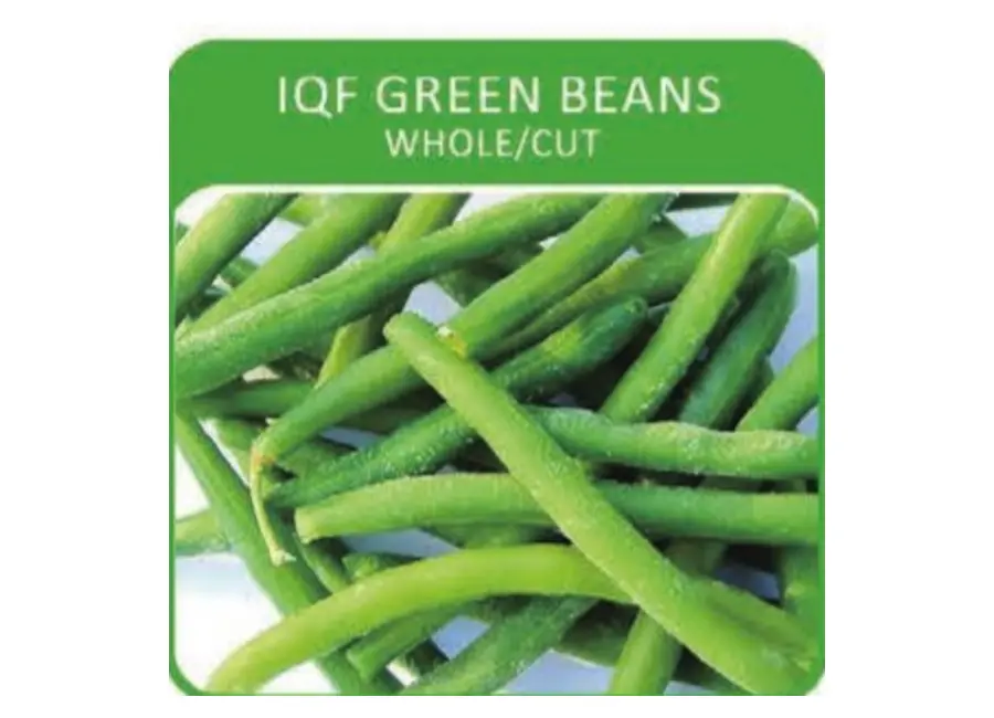 IQF Green Beans — Whole / Cut from the Deesheng Food catalogue