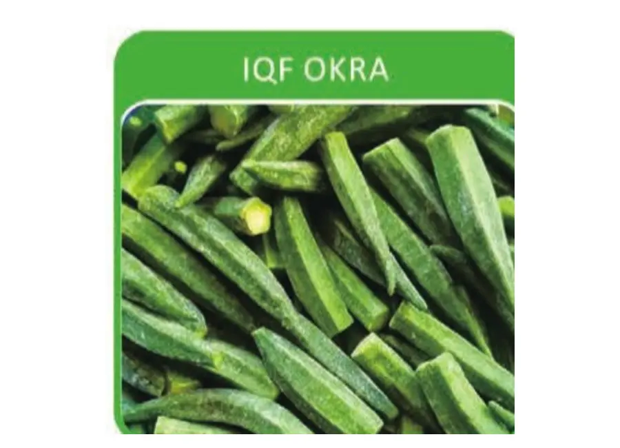 IQF Okra from the Deesheng Food catalogue