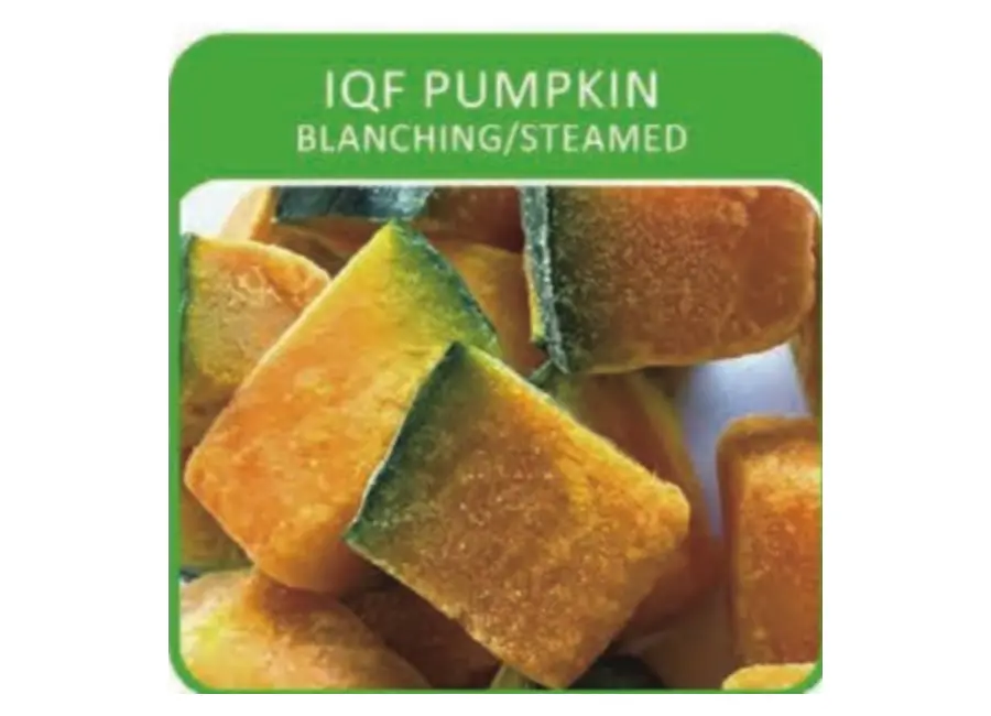 IQF Pumpkin — Blanching / Steamed from the Deesheng Food catalogue