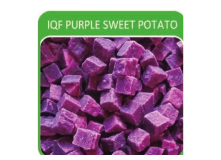 IQF Purple Sweet Potato from the Deesheng Food catalogue