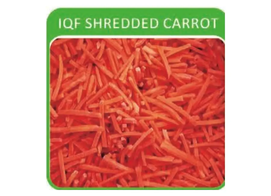 IQF Shredded Carrot from the Deesheng Food catalogue