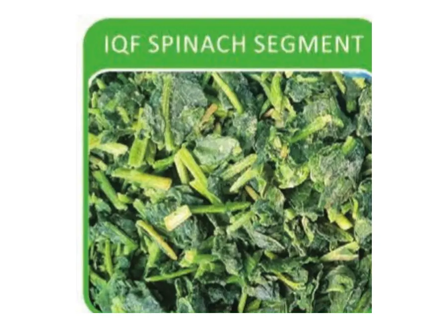 IQF Spinach Segment from the Deesheng Food catalogue