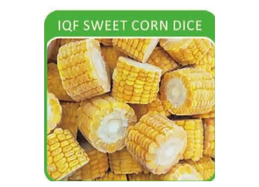 IQF Sweet Corn Dice from the Deesheng Food catalogue