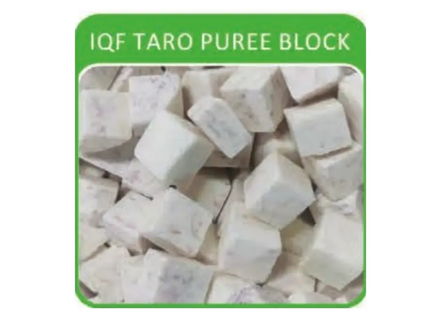 IQF Taro Purée Block from the Deesheng Food catalogue