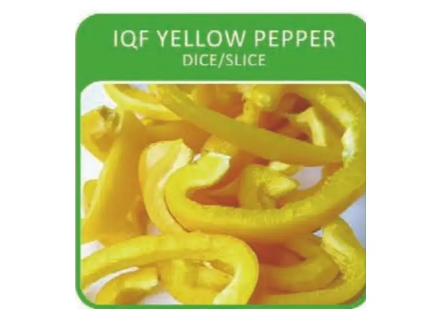IQF Yellow Pepper — Dice / Slice from the Deesheng Food catalogue