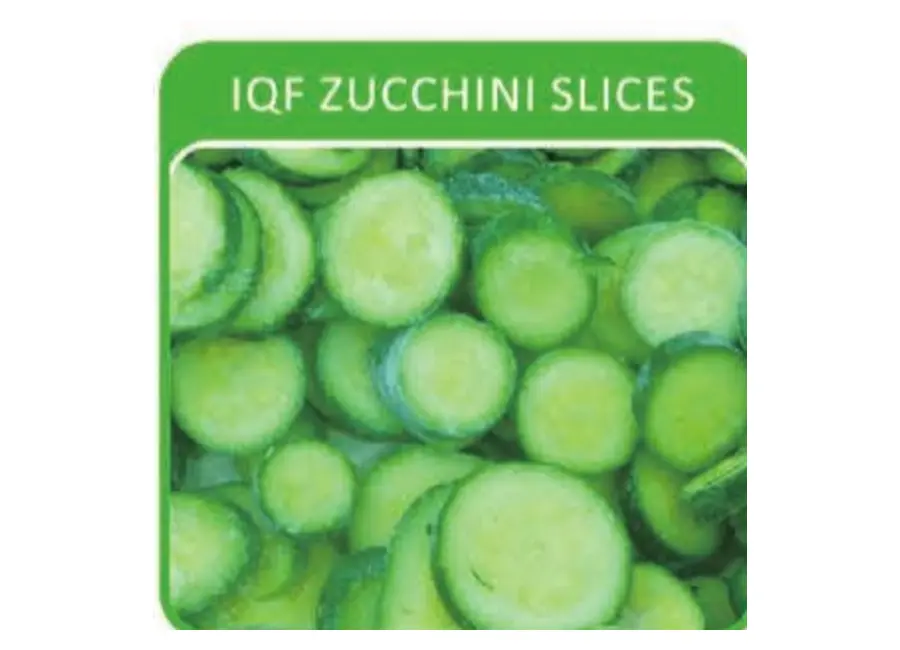 IQF Zucchini Slices from the Deesheng Food catalogue
