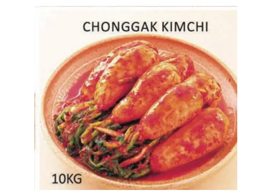 Chonggak Kimchi from the Deesheng Food catalogue