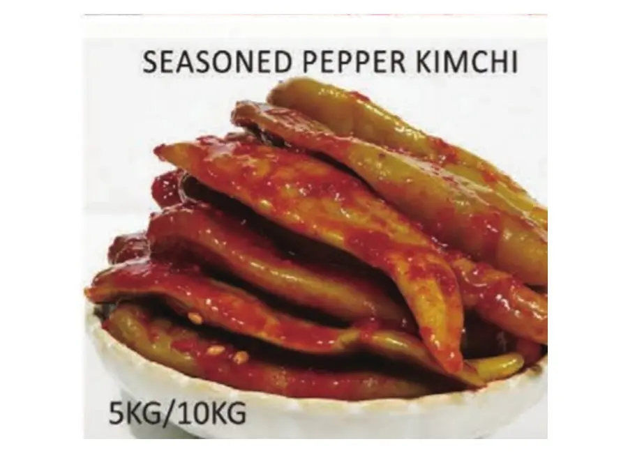 Seasoned Pepper Kimchi from the Deesheng Food catalogue