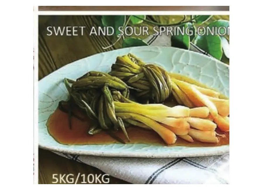 Sweet & Sour Spring Onion from the Deesheng Food catalogue