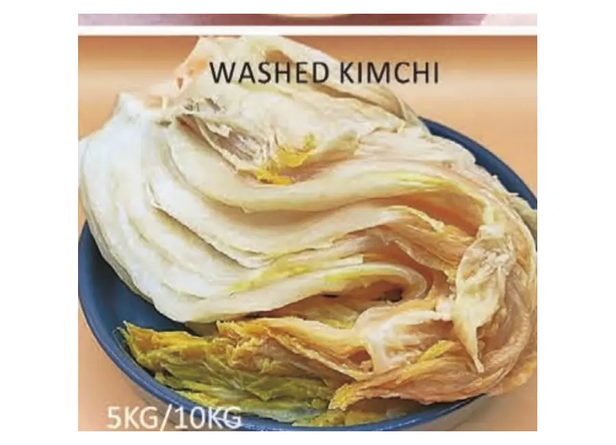 Washed Kimchi from the Deesheng Food catalogue