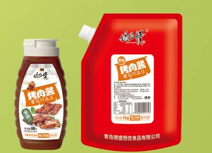 Korean BBQ Sauce from the Deesheng Food catalogue