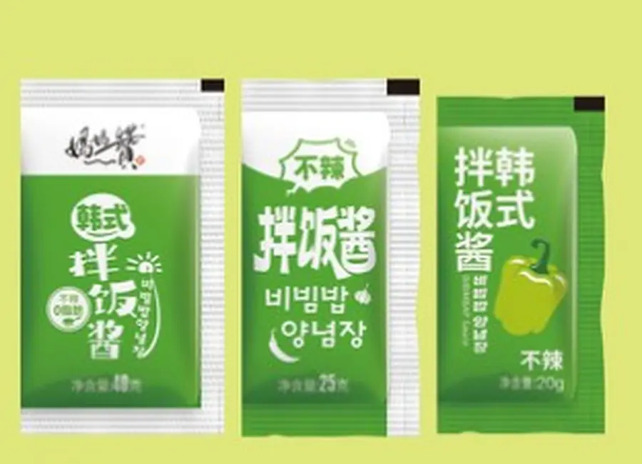 Non-spicy Bibimbap Sauce — Catering Sachets from the Deesheng Food catalogue