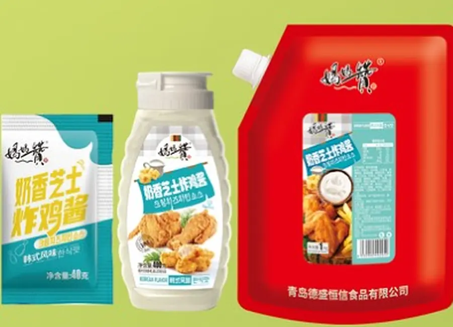 Creamy Cheese Fried Chicken Sauce from the Deesheng Food catalogue