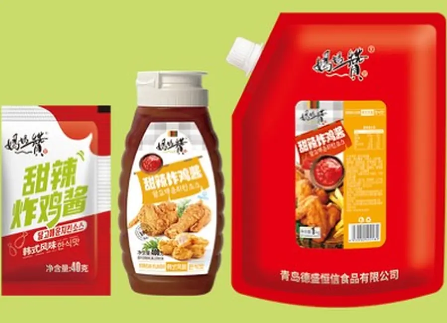 Sweet & Spicy Fried Chicken Sauce from the Deesheng Food catalogue