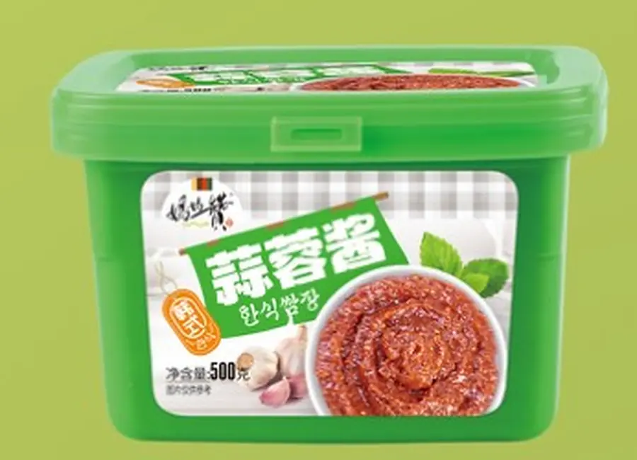 Korean Garlic Sauce — 500 g Retail Tub from the Deesheng Food catalogue