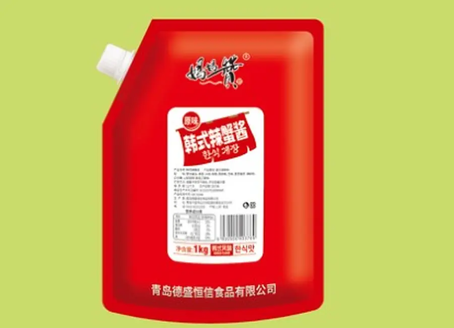 Korean Spicy Crab Sauce from the Deesheng Food catalogue