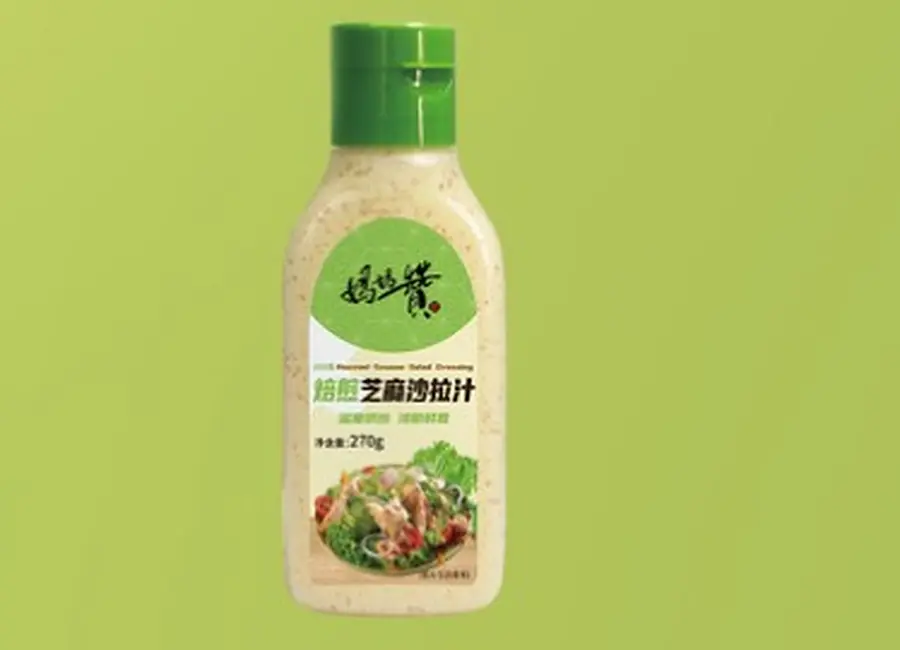 Roasted Sesame Salad Dressing from the Deesheng Food catalogue