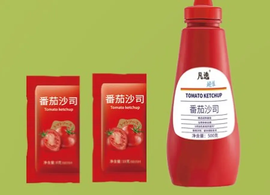 Tomato Sauce from the Deesheng Food catalogue