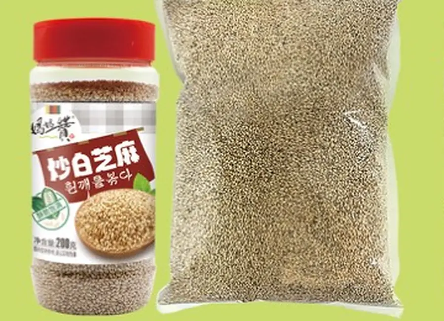 Roasted White Sesame Seeds from the Deesheng Food catalogue
