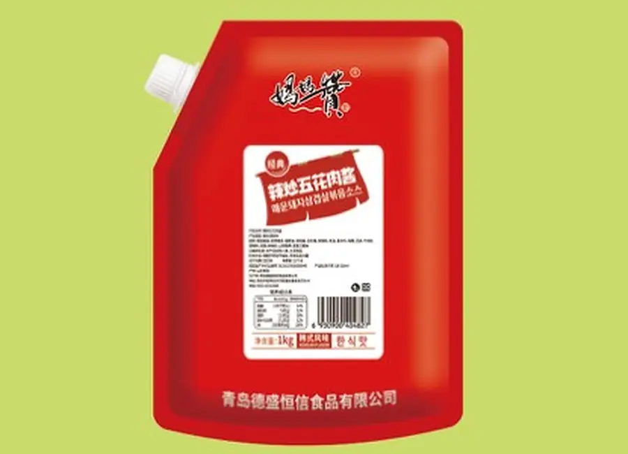 Spicy Stir-fried Pork Belly Sauce from the Deesheng Food catalogue
