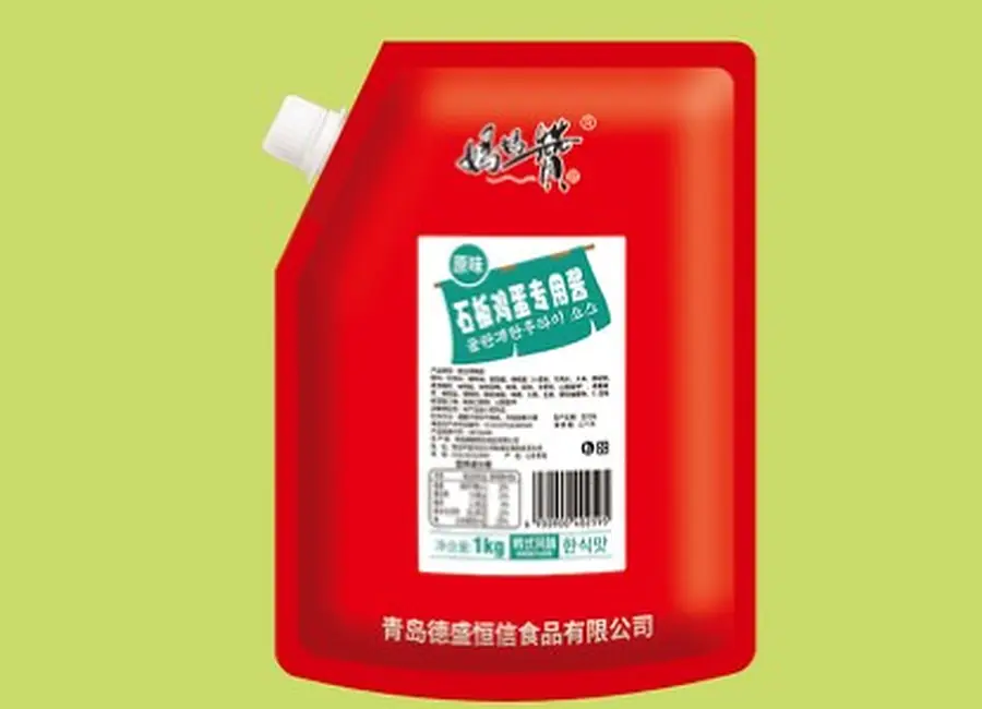 Stone Griddle Egg Sauce from the Deesheng Food catalogue