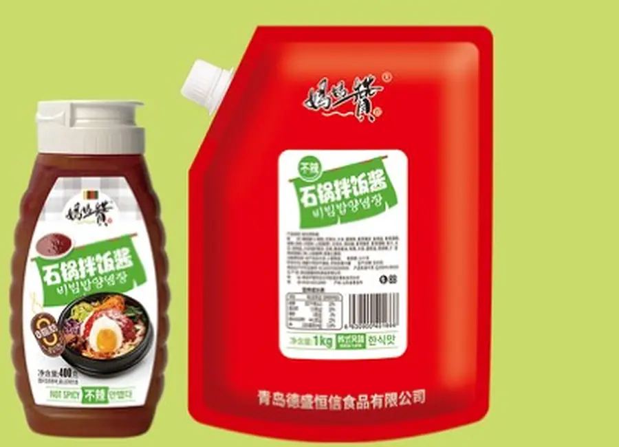 Non-spicy Stone Pot Bibimbap Sauce from the Deesheng Food catalogue