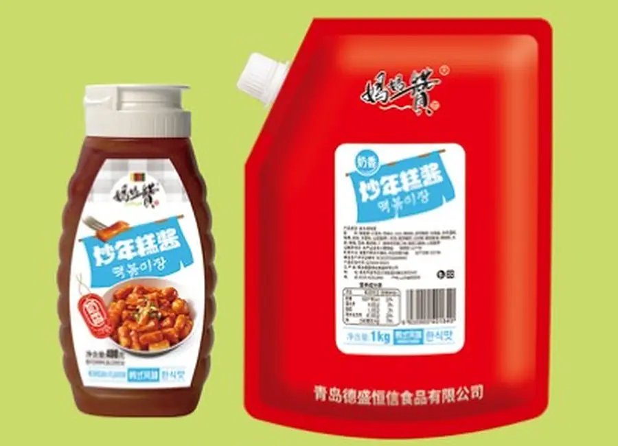 Creamy Stir-fried Rice Cake Sauce from the Deesheng Food catalogue